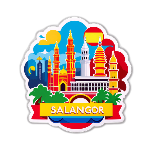 Stiker Selangor yang Unik