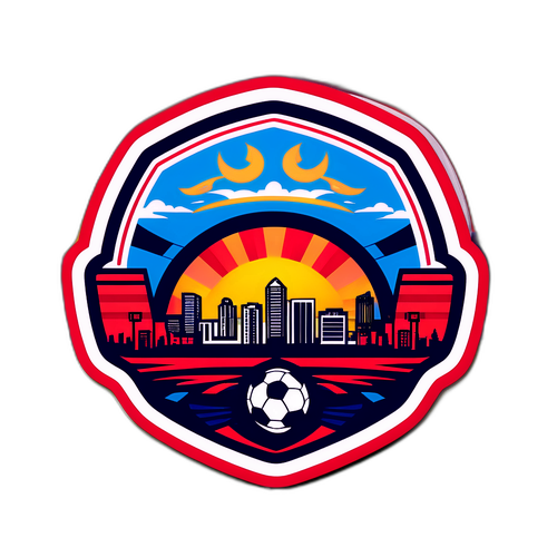 Stiker Lapangan Sepak Bola: Warna Tim Cincinnati dan Chicago Fire