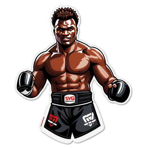 Francis Ngannou : Le Combattant Déterminé Qui Défie Tous les Obstacles !