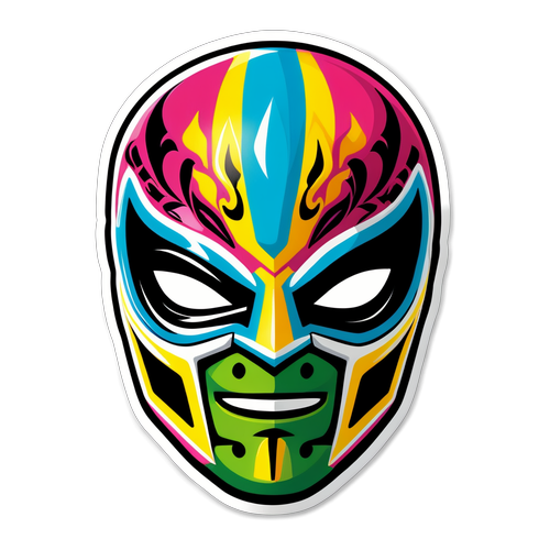 Sticker Tribute untuk Rey Mysterio