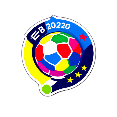 EHF Euro 2026 Logo Sticker