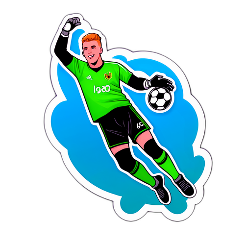 Stiker Pemain Bola Sepak