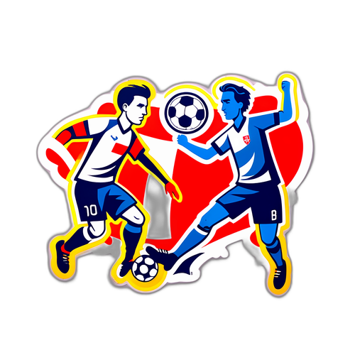 Fußballspiel zwischen Polen und Holland