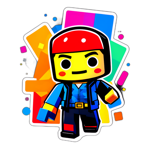 Stiker Watak Roblox Lucu