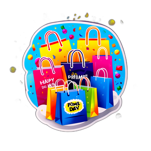 Adesivo Festivo del Prime Day