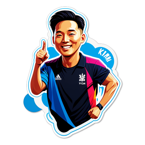 Tangkap Semangat! Sticker Kim Pan Gon yang Wajib Miliki untuk pencinta Sukan!