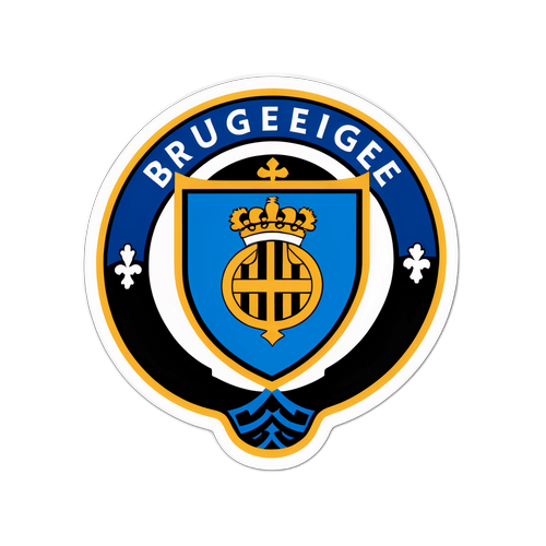 Naklejka dla Klubu Brugge