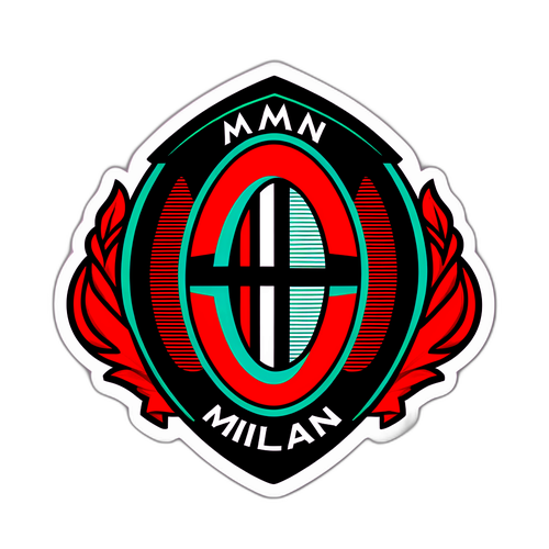 AC Milan Sticker Design