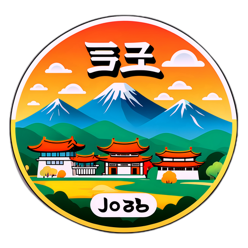 Phong Cảnh Đẹp Của Một Thị Trấn Hàn Quốc