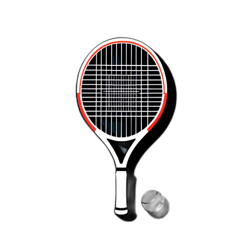 Design Elegante di Racchetta da Tennis