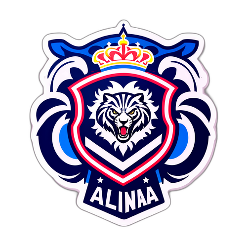 Design di adesivo vibrante per Alianza Lima