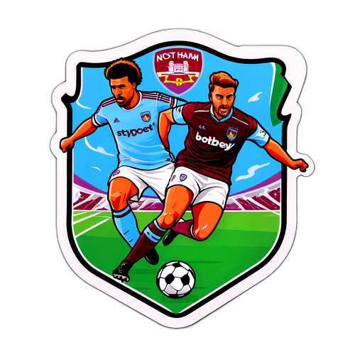 Δραστικό Αυτοκόλλητο Ποδοσφαίρου: West Ham vs Nottm Forest