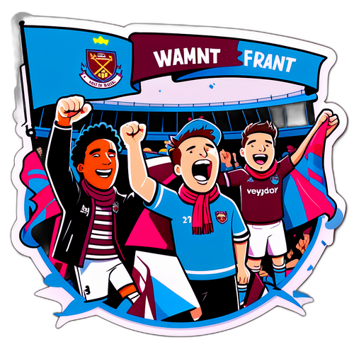 West Ham Fans i Fejring
