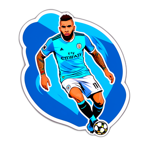 Στιγμιότυπο του Νικολάς Οταμέντι σε δράση