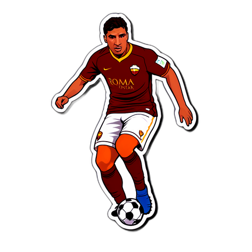 สติ๊กเกอร์นักฟุตบอลโรมาสำหรับฤดูกาลหน้า