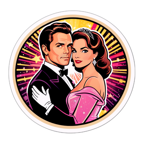 Sticker ng Iconikong Magkasintahan mula sa 'The Bold and the Beautiful'