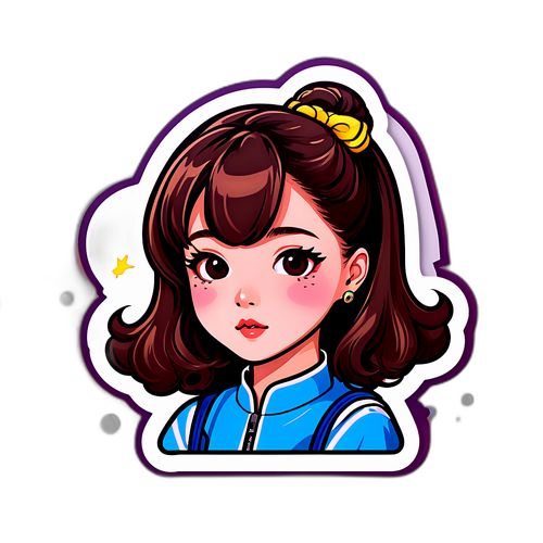 韓國流行文化主題的貼紙