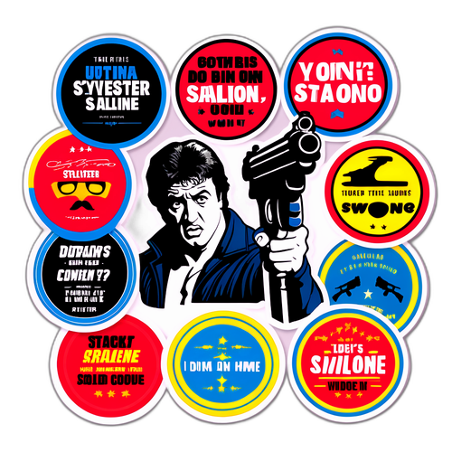 Szilveszter Stallone Ikonikus Filmjei - Matrica Gyűjtemény