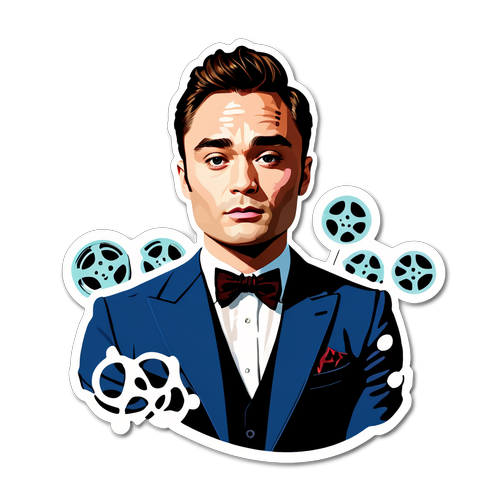 Ed Westwick: En Utrolig Kunstnerisk Hyllest til Hans Legendariske Roller!