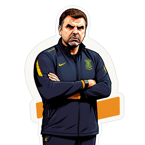 Tränare Ange Postecoglou Sticker
