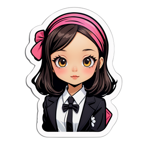 ファッションにインスパイアされたステッカー