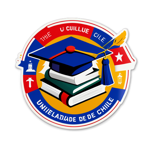 Stiker Universitas de Chile