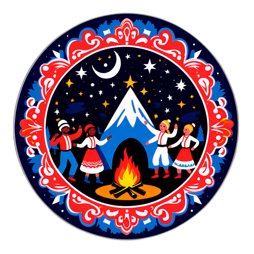 Sticker for Sankthans
