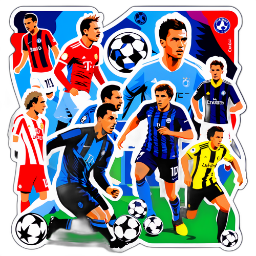 Sticker ya Fans wa UEFA Champions League