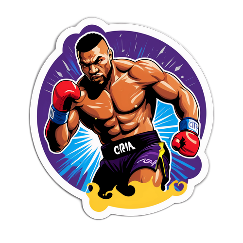 Autocollant artistique de Ciryl Gane