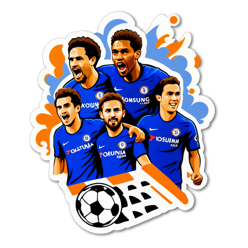 Design samolepek s logem Chelsea FC