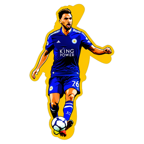 Sticker ya Kituo Cha King Power cha Leicester City