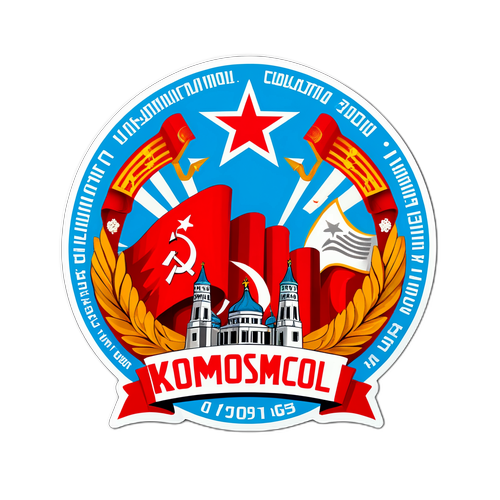 Значок, посвящённый Дню Комсомола 2025