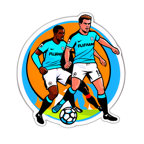 Choque entre Fulham y Man City