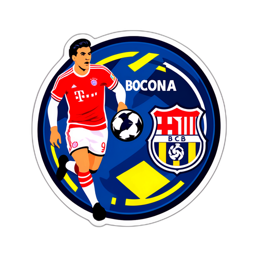Tem retro về trận đấu giữa Bayern Munich và Boca Juniors