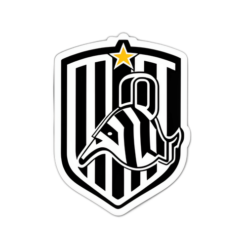Juventus Sticker met Passie van de Supporters