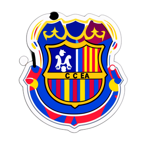 Stiker Dinamis Barcelona dan Chelsea