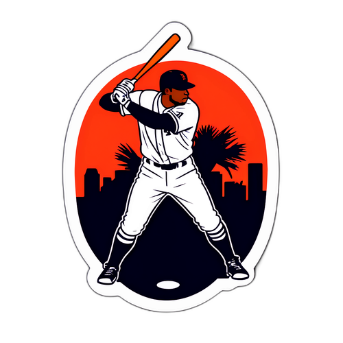 프로 야구 선수의 홈런 순간