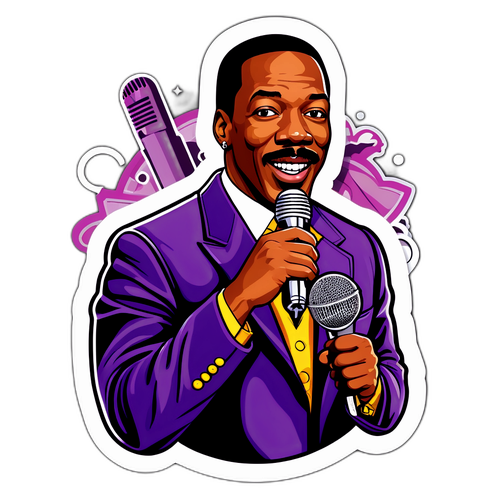 Sticker Divertido do Eddie Murphy