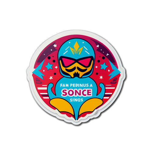Sticker mit Zitat berühmter ESC-Songs