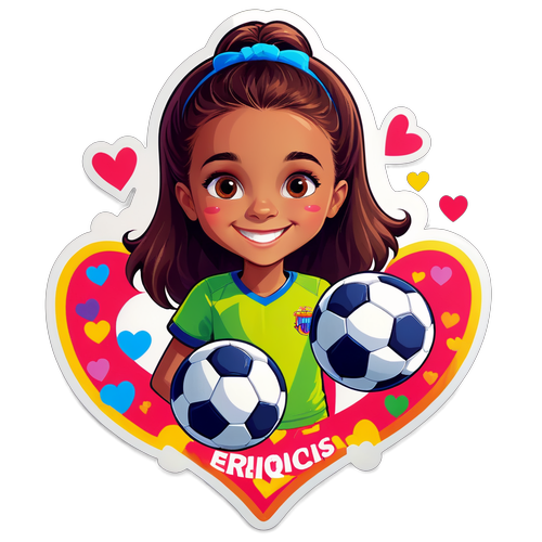 Luis Enrique lánya boldog mosollyal