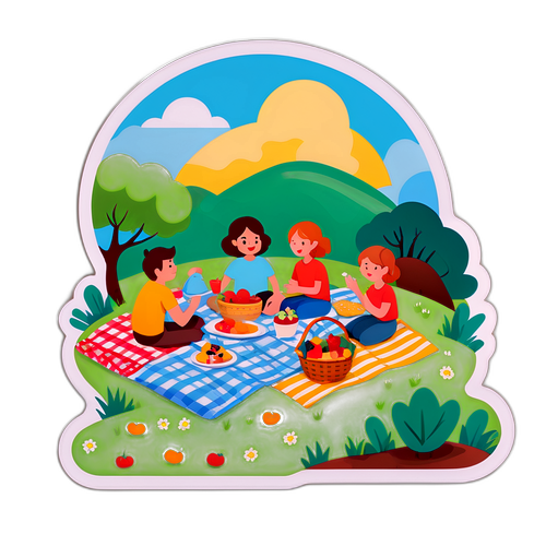 Pícnic bajo la colina