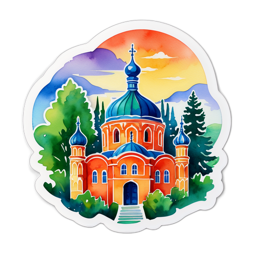 Стікери з зображенням Вишгорода