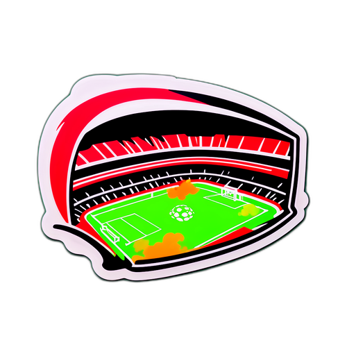 Silueta del Estadio durante un Partido