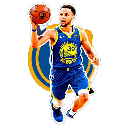 Sticker ng Aksyon ni Stephen Curry