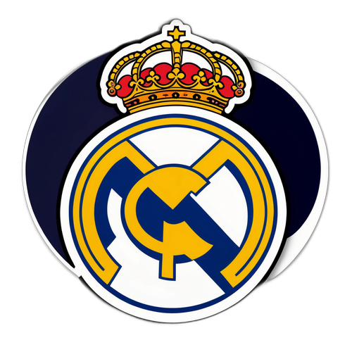 Real Madrid Logo Klistermærke