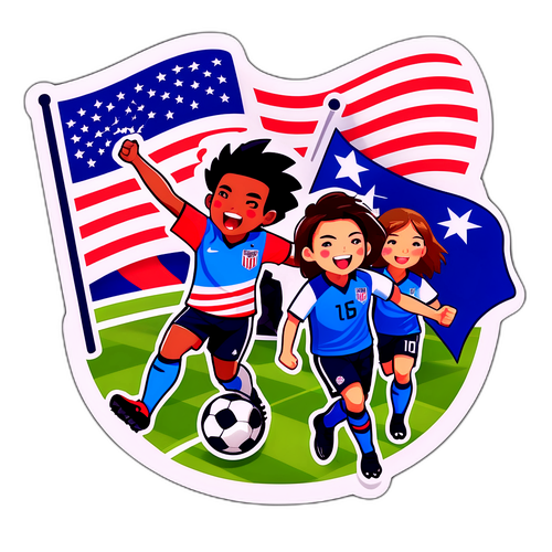 Pertandingan Bola Sepak USA vs Japan
