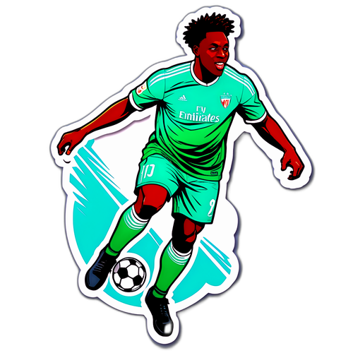 Stiker Penyelamatan Spektakuler Onana