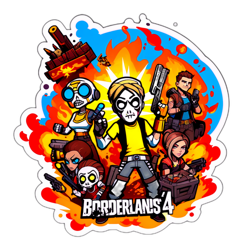 Borderlands 4 Klistermärke