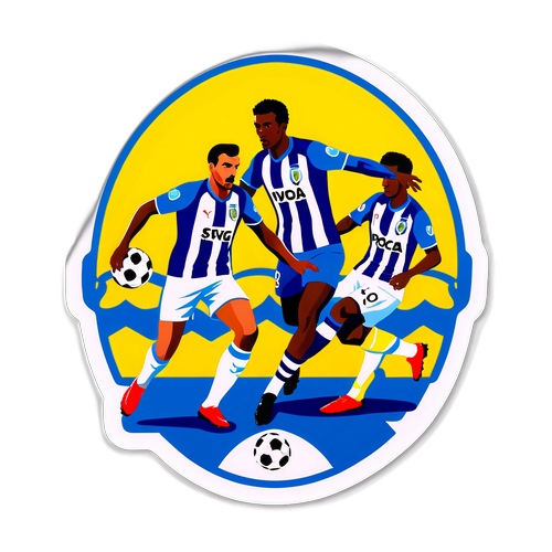 Ilustrasi Pertandingan Porto vs. Arouca