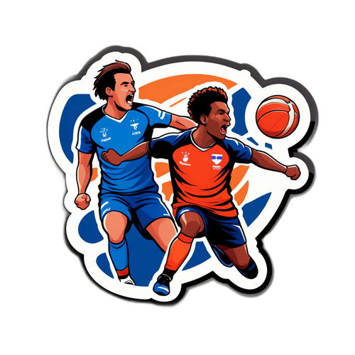 Spændende Håndboldkamp mellem Nederlandene og Frankrig